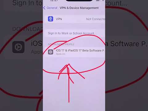 how to remove ios 26 beta from iphone