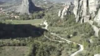 preview picture of video 'Greece Meteora Rousanou Monastery Part I'