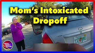 DUI For Mom After School Drop Off - Caught On Bodycam!