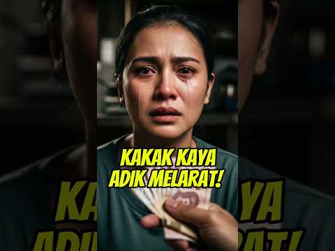 Kakak Kaya Adik Melarat! 🤬