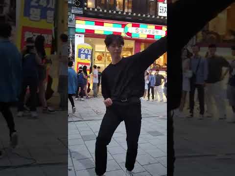 홍대버스킹 220807 강신화, 이찬욱 - New Face (PSY Dance cover)