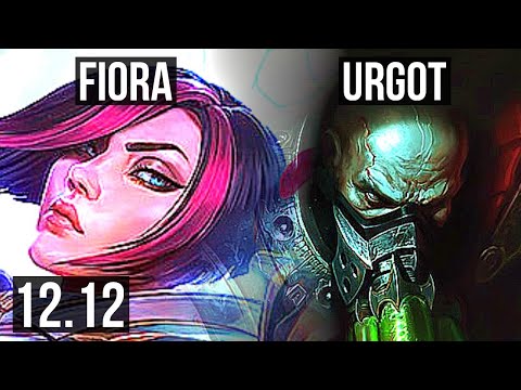 FIORA vs URGOT (TOP) | 5/0/2, 500+ games | EUW Master | 12.12