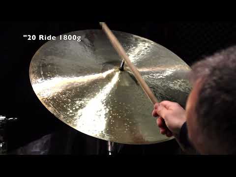 M. stella Cymbals - Ride "20 1800g Test