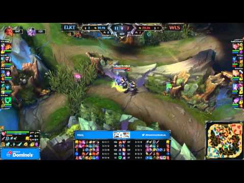 Electrick Gaming vs Wolves eSports - Final - #DominosGo4LoL 180 - Español
