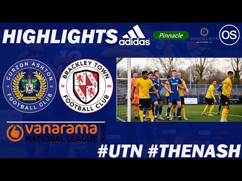 Curzon Ashton 2-0 Brackley Town | Highlights | Vanarama National League North