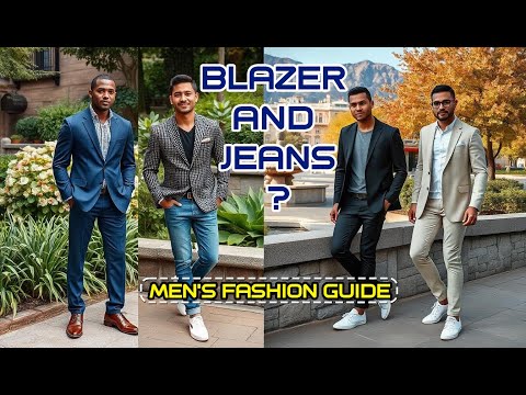 How to Wear a Blazer with Jeans The Ultimate Style Guide
