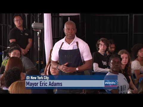 NYC Mayor Eric Adams & Cooking Demonstration
