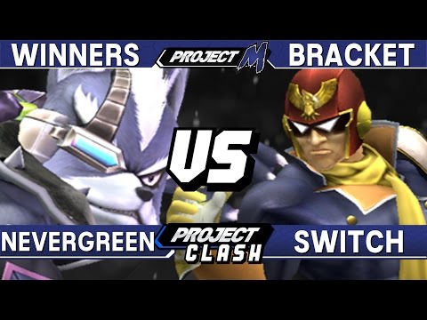 Project M - Nevergreen (Wolf) vs Switch (Captain Falcon) - PC 20 Winners