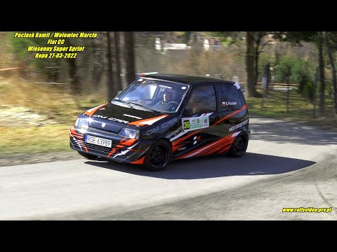 Pociask Kamil / Wołowiec Marcin - Fiat CC - Wiosenny Super Sprint Ropa 27-03-2022
