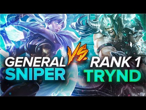 GOD OF RIVEN VS RANK 1 TRYNDAMERE NA! (WATCH THIS IF YOU HATE TRYNDAMERE!) Ft. FoggedFTW