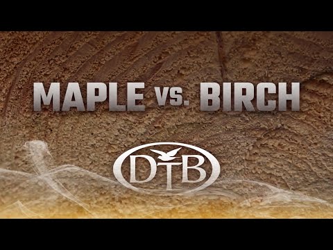 DOVE TAIL BAT - FAQ - Maple vs. Birch