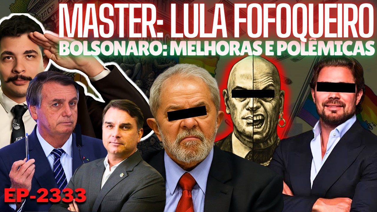 Master: Lula FOFOCA Contra Dom Pedro III + Bolsonaro Melhora, Mas Inventam POLÊMICAS + O Consenso