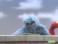 Classic Sesame Street Herry Monster Reads A Book With Elmo
