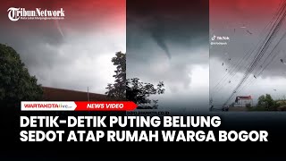 Download lagu Detik-detik Puting Beliung Sedot Atap Rumah Warga Bogor mp3