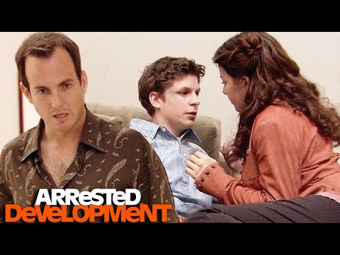 George Michael & Maeby...Kiss?! - Arrested Development