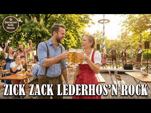 Zick Zack Lederhos’n Rock – Lustiges bayrisches Volkslied