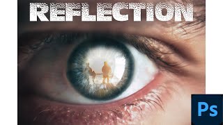 Realistic Eye Reflection in Photoshop || Realistic Eye Reflection Tutorial || Basic Layer Tutorial