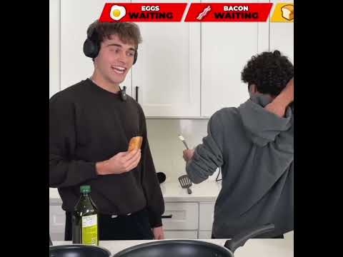 Shady PRANKS Cash while doing a cooking challenge #cashandnico