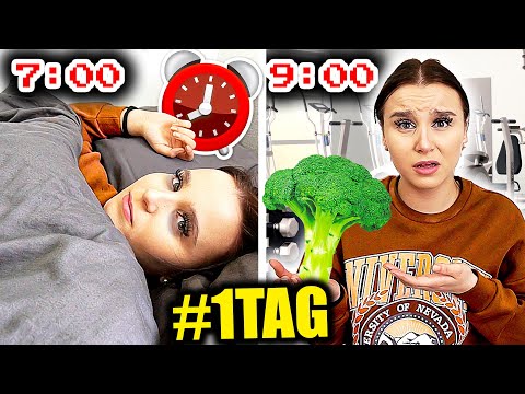 1 Tag lang nur GESUND Essen & Leben 🥦😭 (KEIN Fastfood) - Celina