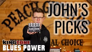 Video thumbnail for John's Picks Episode 2: King Tone Guitar Blues Power by Peach Guitars