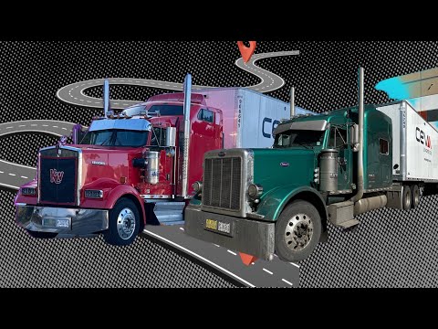 "TWO TRUCKS AT THE SAME TIME" | Real Life Trucking - Episode #281