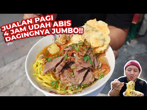DAGING JUMBO BRUTAL!! ORANG JAUH2 RELA DATENGIN GEROBAK INI!