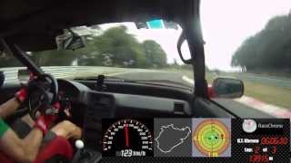 preview picture of video 'Nurburgring Nordschleife, Honda CRX and an angry driver - 8:32 -'