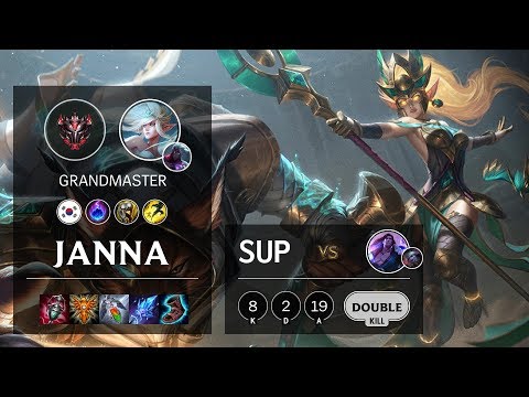 Janna Support vs Taric - KR Grandmaster Patch 10.8