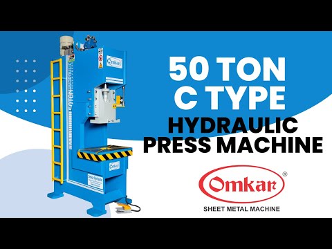 C Frame Hydraulic Power Press Machine