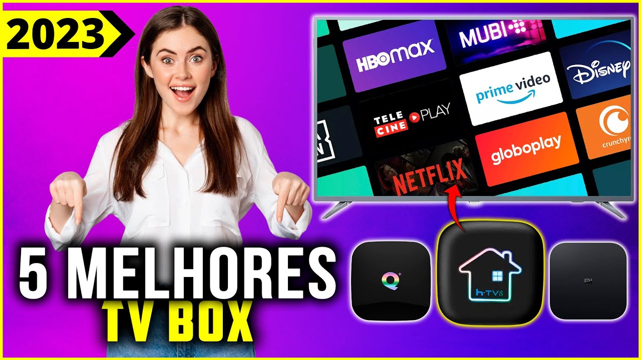 AS 5 MELHORES TV BOX DE 2023! // Tem Tv Box 4K, Htv Box e Outras