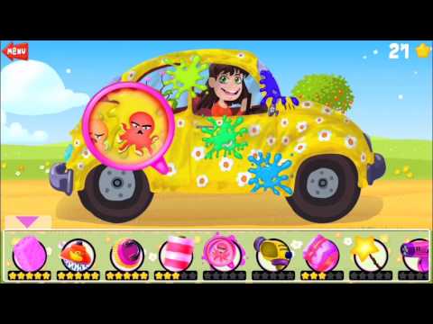 A FREE Car Wash Game - For Kids Video