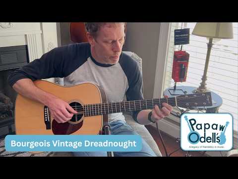 Bourgeois Professional Series Vintage Dreadnought - Satin image 12