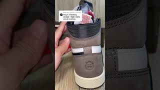 Howkick unboxing legit check reps Travis Scott Jordan High Mocha