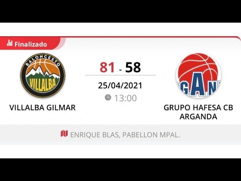 1ª Nacional masc VILLALBA GILMAR - ARGANDA