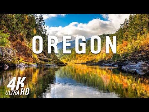 Oregon 4K - Scenic Relaxation Film With Inspiring Cinematic Music and Nature | 4K Video Ultra HD