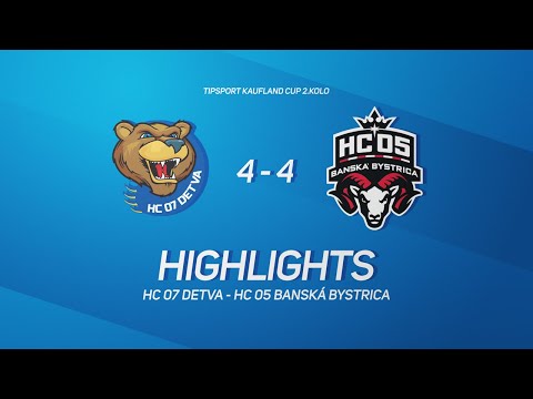 2.kolo HC 07 Detva - HC 05 Banská Bystrica Tipsport Kaufland Cup