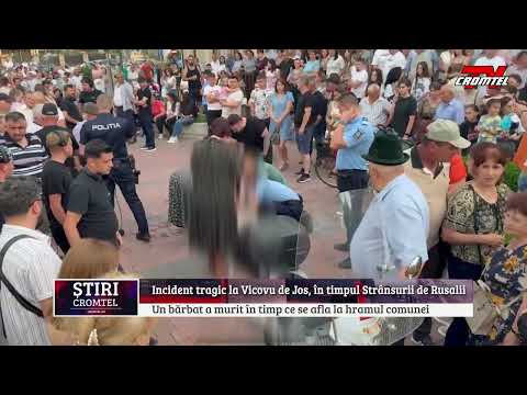 Incident tragic la Vicovu de Jos, în timpul Strânsurii de Rusalii