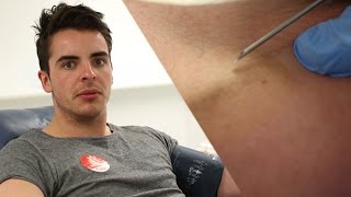 People Give Blood For The First Time