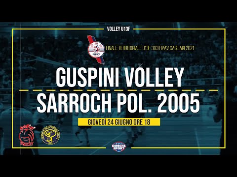 Volley – Fin. Territ.Under 13 3×3 Femminile FIPAV Cagliari – CPM Gusvolley-Sarroch Pol. 2005 (2-0)