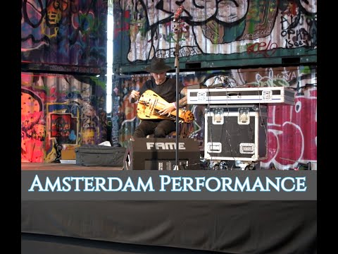 Sheonator Pseak Hurdy Gurdy Live performance in Amsterdam, NDSM Loods