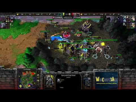 HawK(HU) vs TeRRoR(UD) - Warcraft 3 Classic - RN5665