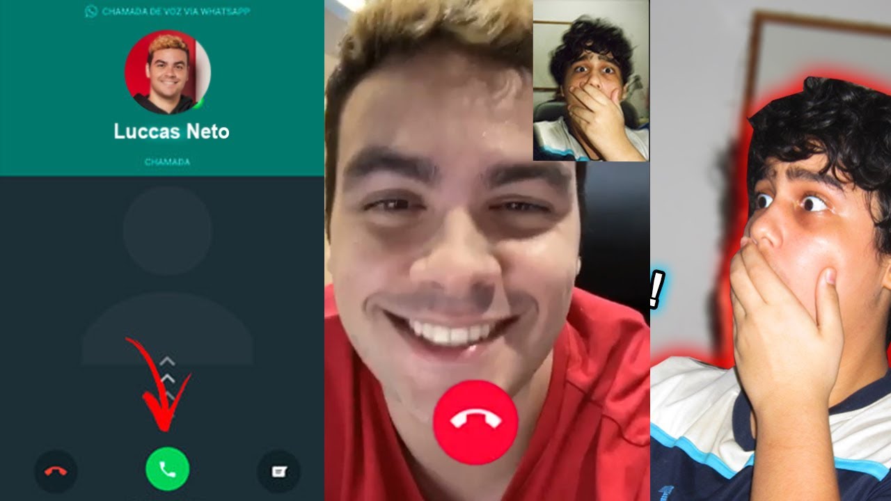 DESCOBRI O NÚMERO DO LUCCAS NETO E LIGUEI PRA ELE!