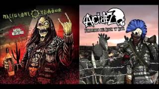 Acidez - Malignant Tumour - Nación De Metaleros - Forajidos Del Rock And Roll - Split