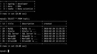 WEB3 - PHP & MySQL : 14.많아지는 테이블