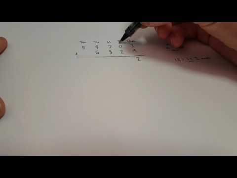 Addition and Subtraction Lesson 1 - Addition with renaming