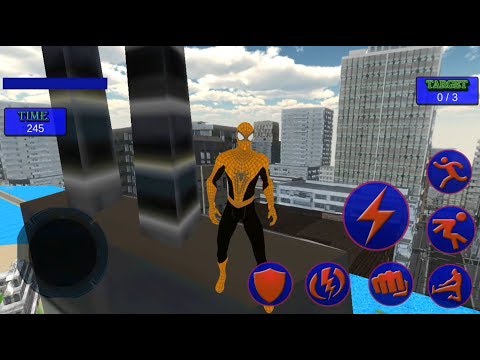 Spider Hero Crime City Survival | Flying Spider Superhero Avenger Battle - Android GamePlay