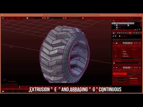 Modeling a tyre in Blender by Nerdy Na'vi