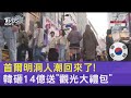 首爾明洞人潮回來了 韓砸14億送「觀光大禮包」｜tvbs新聞 @internationalnewsplus