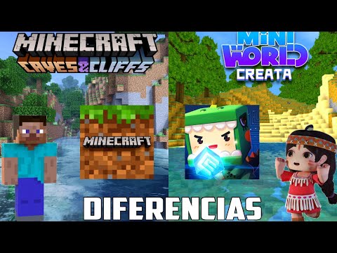Differences between Minecraft and Mini World