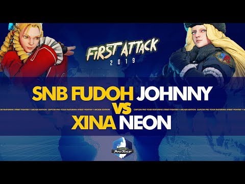 SNB FUDOH Johnny (Karin) vs XINA Neon (Kolin) - First Attack 2019 Top 32 - CPT 2019